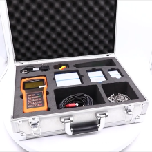 flow measure and control with clamp transducer Portable Type Clamp on Ultrasonic Flowmeter